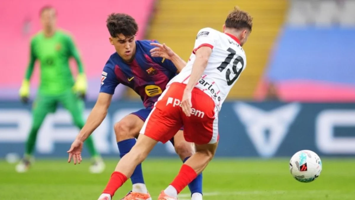 Ванат у грі проти Барселони / фото: Ла Ліга