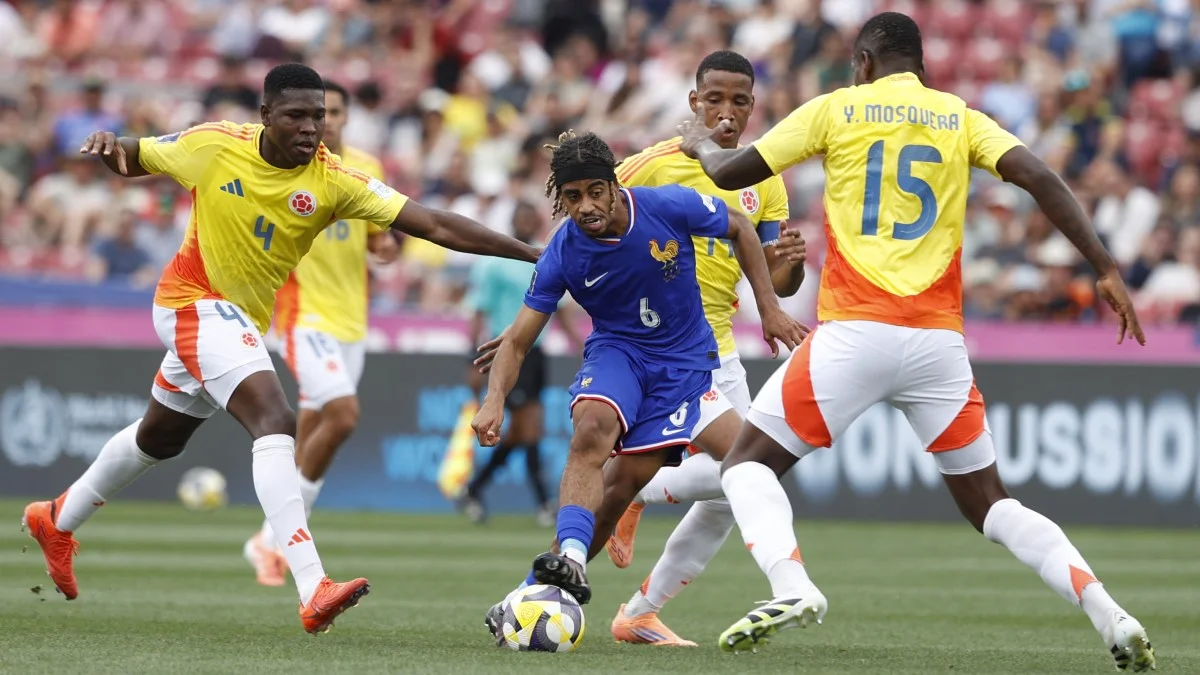 Колумбия – Франция – 1:0 – матч за третье место ЧМ-2025 U-20 / Photo by RAUL BRAVO/AFP via Getty Images