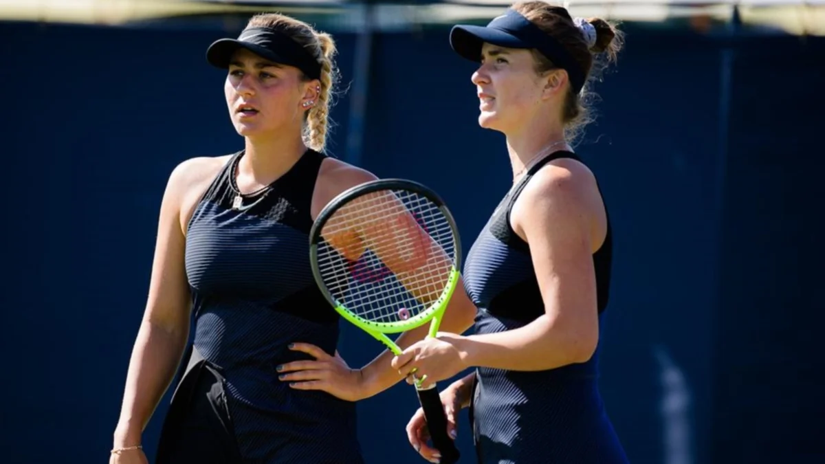 Марта Костюк и Элина Свитолина / Jimmie 48