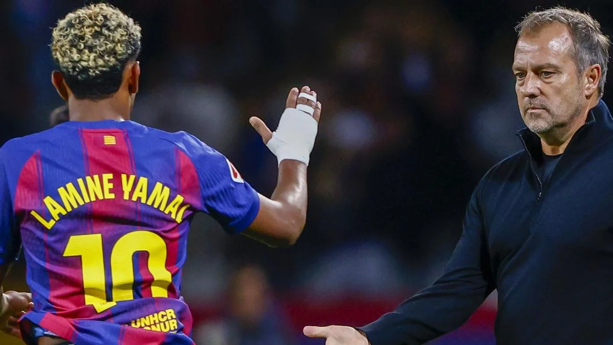 Ямаль та Флік / Maxppp