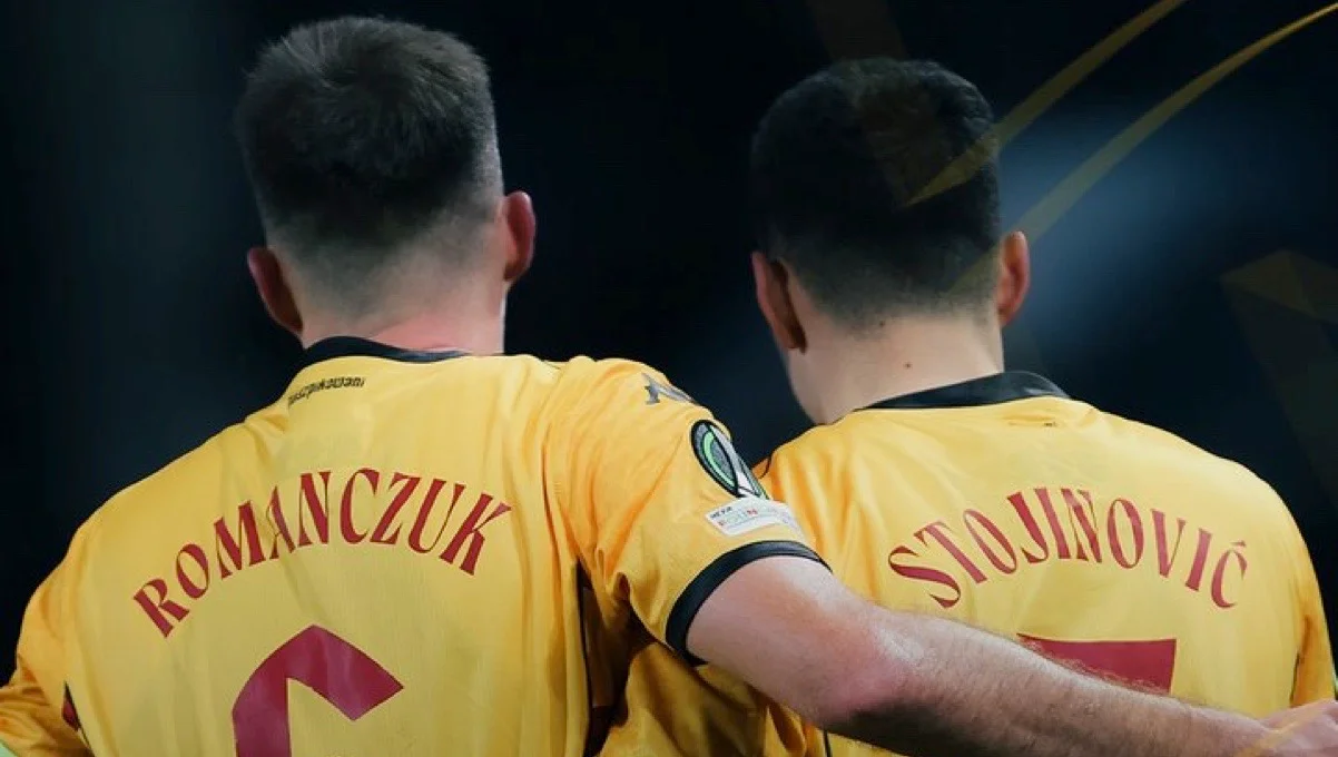 Романчук та Стоїновіч / фото: ФК Ягеллонія