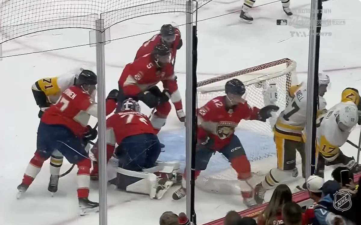 Питтсбург с Кросби одолели Флориду / скриншот