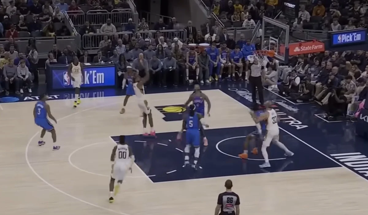 Оклахома-Сіті виграла у Індіани / скріншот