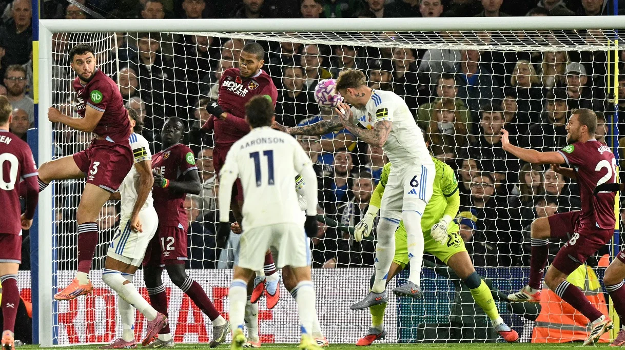 Лидс – Вест Хэм – 2:1 / Photo by OLI SCARFF/AFP via Getty Images