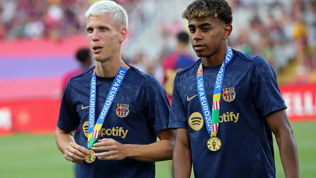 Дані Ольмо та Ламін Ямаль