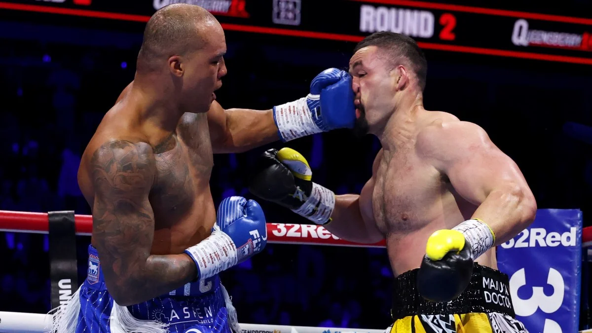 Джозеф Паркер проти Фабіо Вордлі / Getty Images