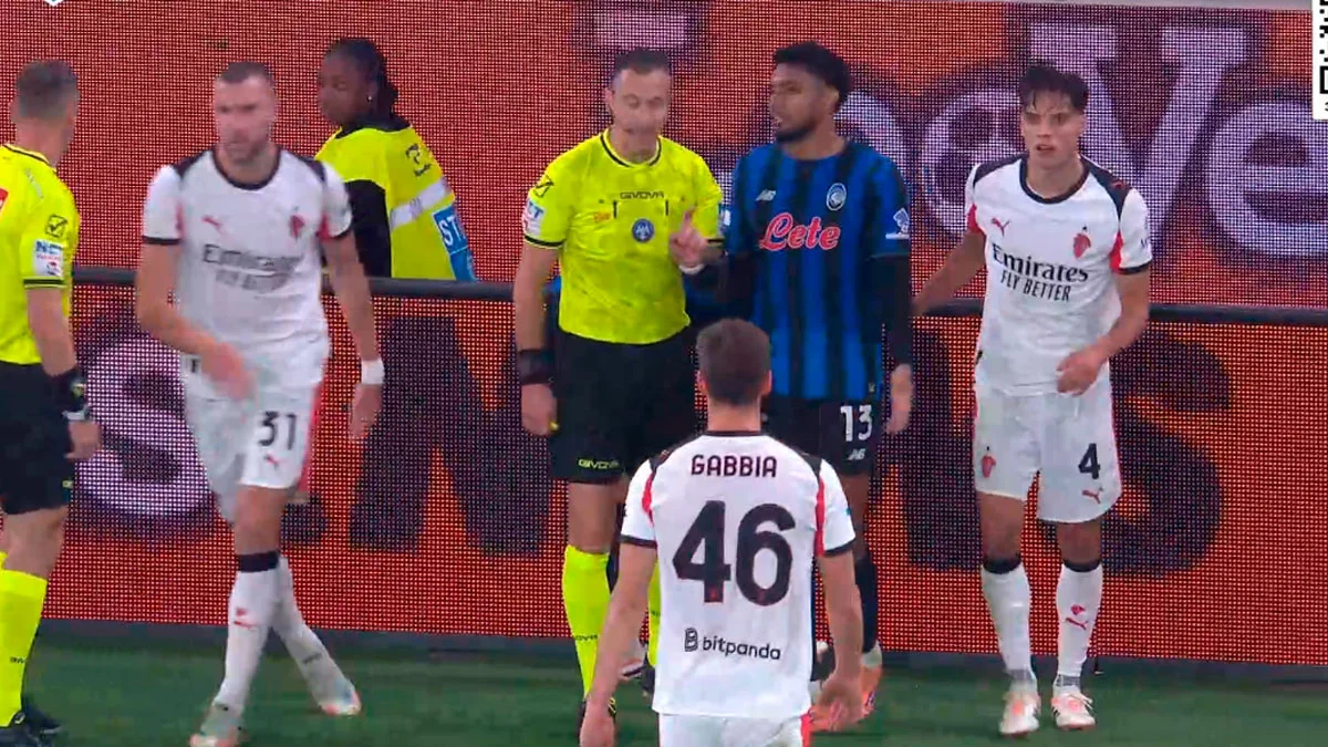 Аталанта – Милан – 1:1 / скриншот