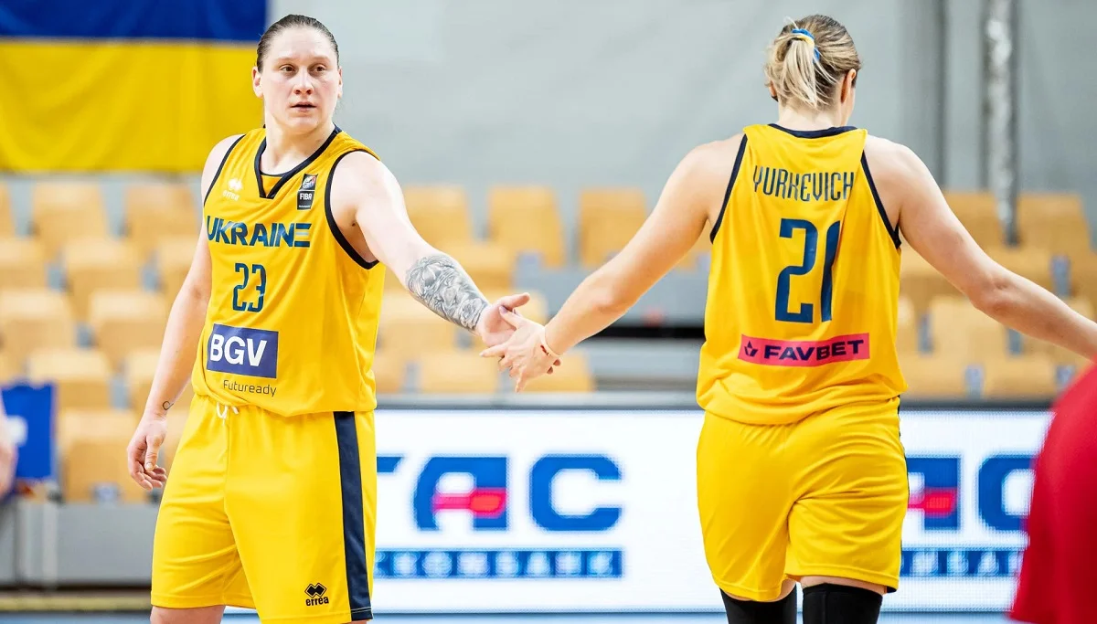 Жіноча збірна України з баскетболу / ФБУ