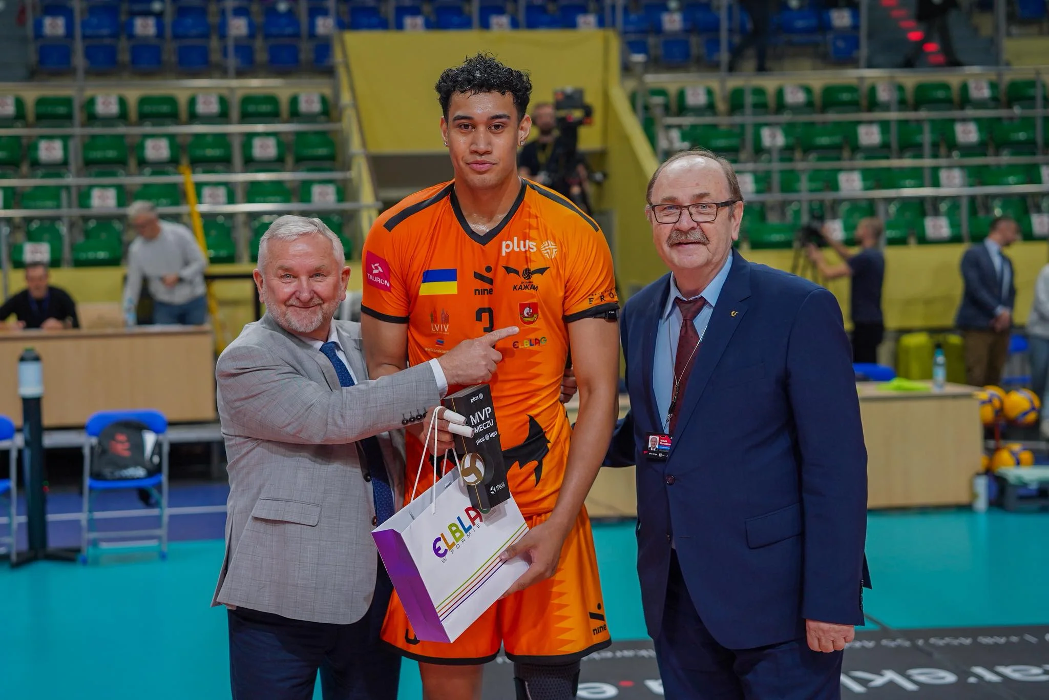 Лоуренцо Поупе (в центре) / фото: plusliga.pl