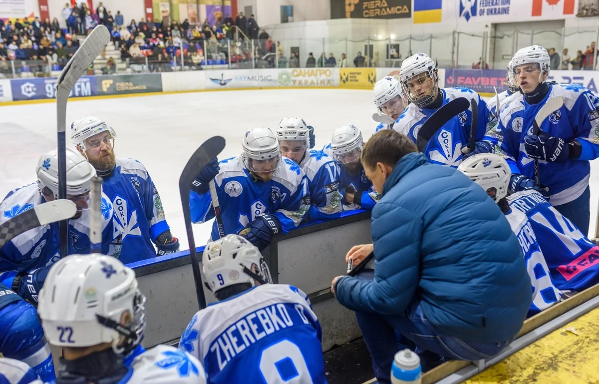 Сокіл переграв Крижинку / фото: ХК Сокіл