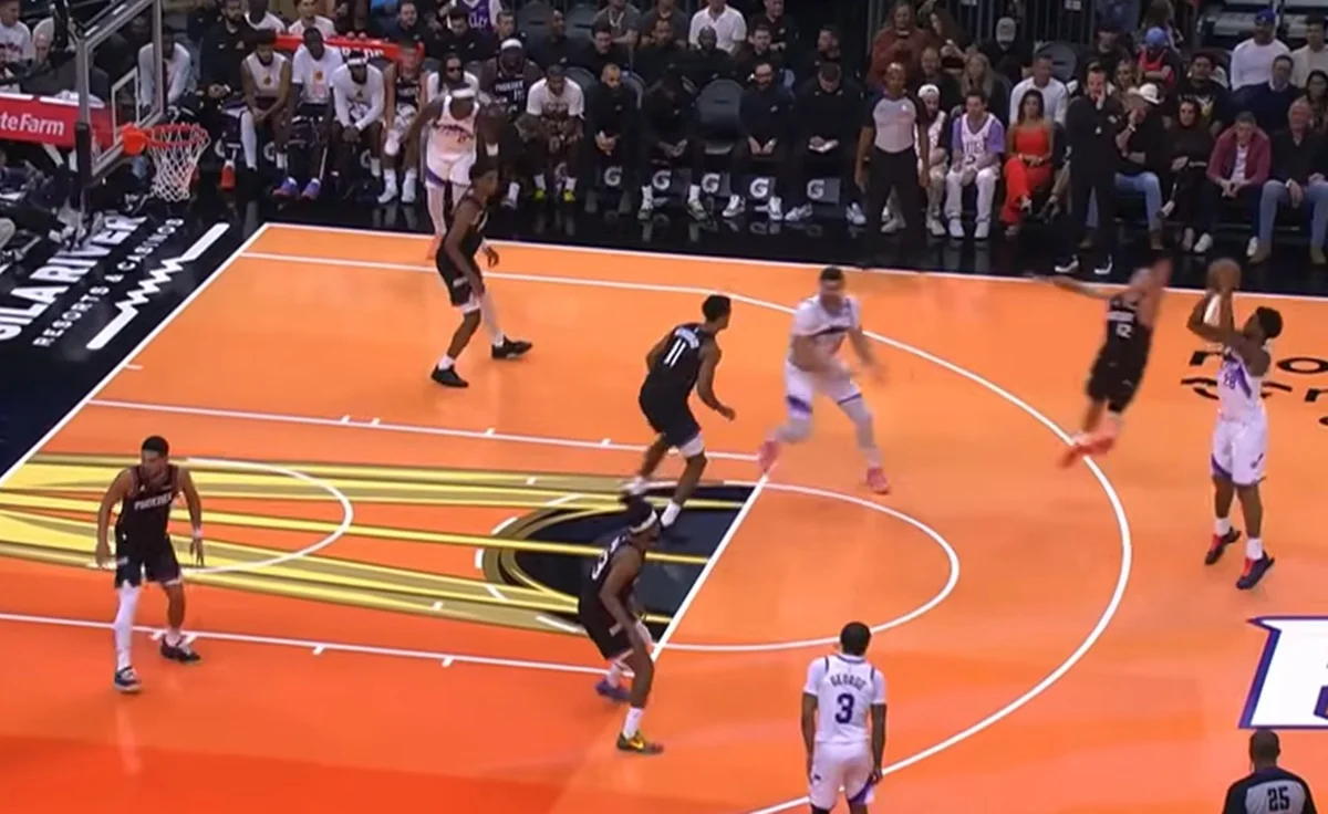 Юта програла Фініксу / скріншот