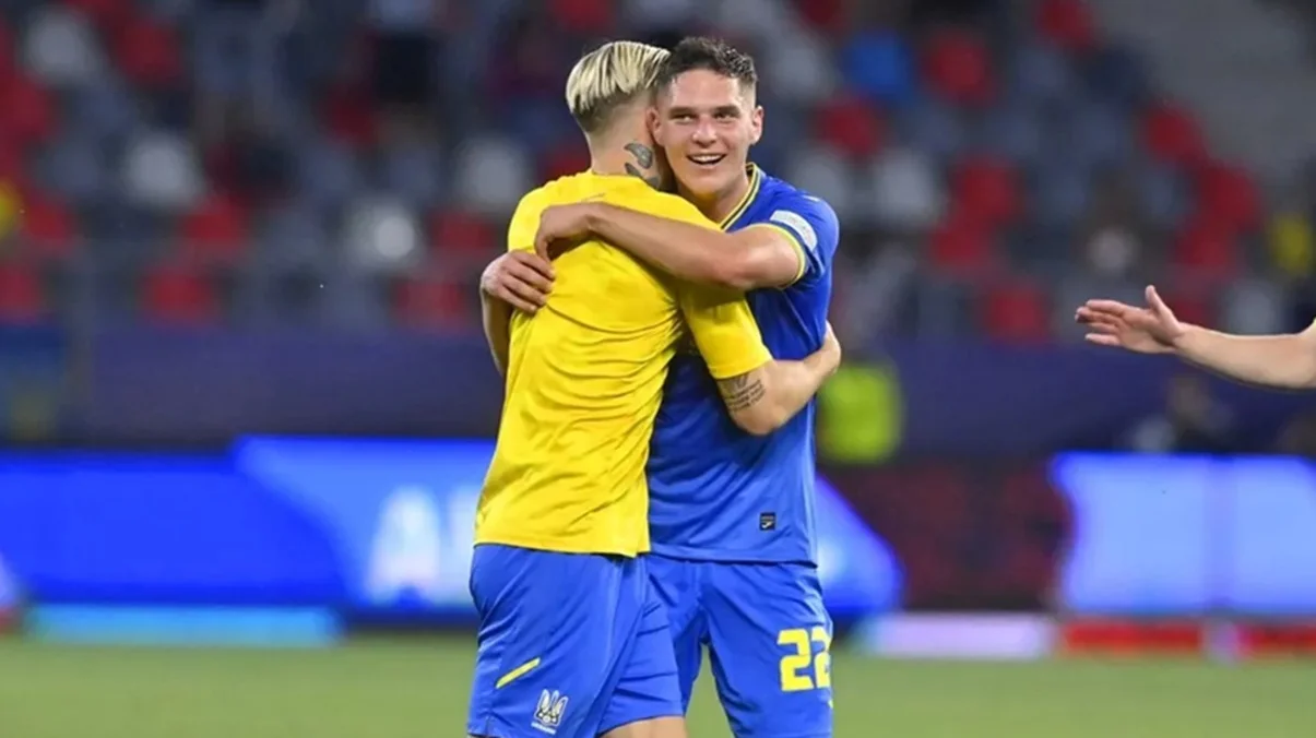 Мудрик та Судаков / фото: УАФ