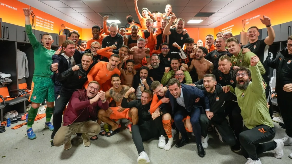 Празднование Шахтера / фото: ФК Шахтер