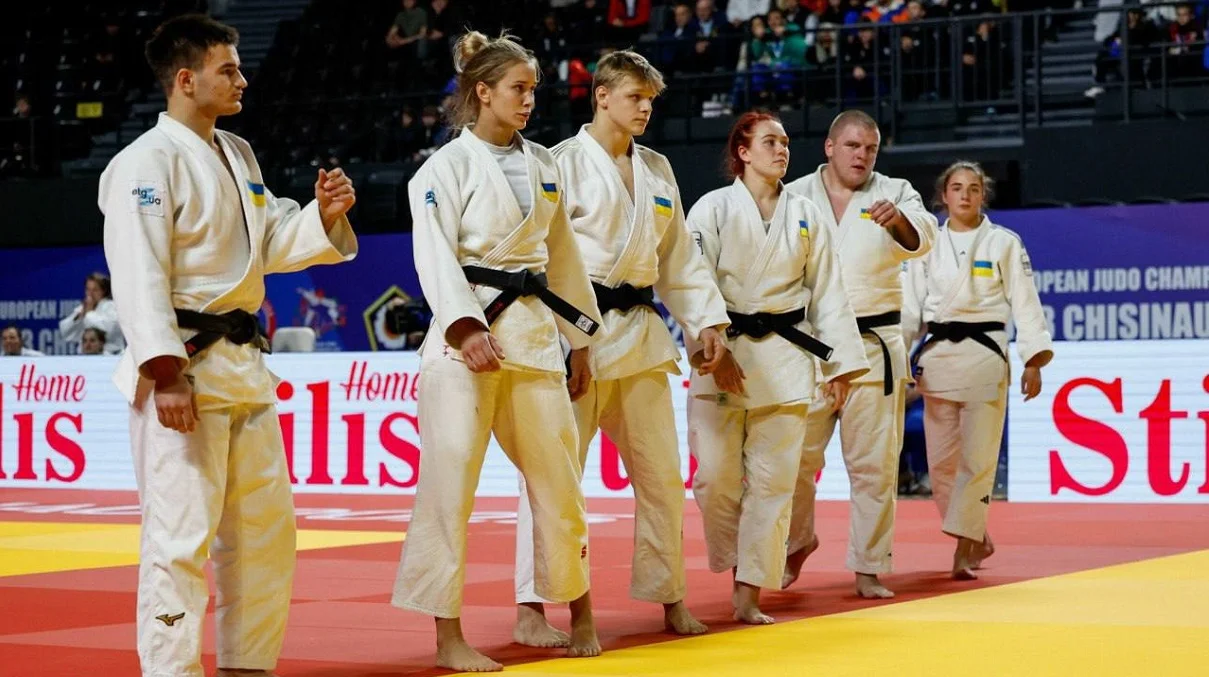 Збірна України в змішаних змаганнях з дзюдо / Прес-служба Федерації дзюдо України