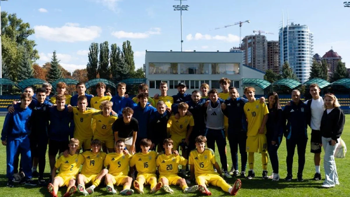 Сборная Украины U-16 / фото: УАФ