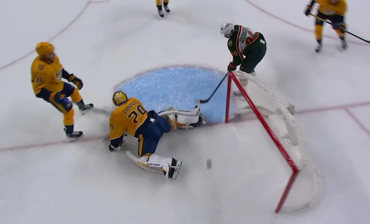 Міннесота обіграла Нешвілл у овертаймі / скріншот