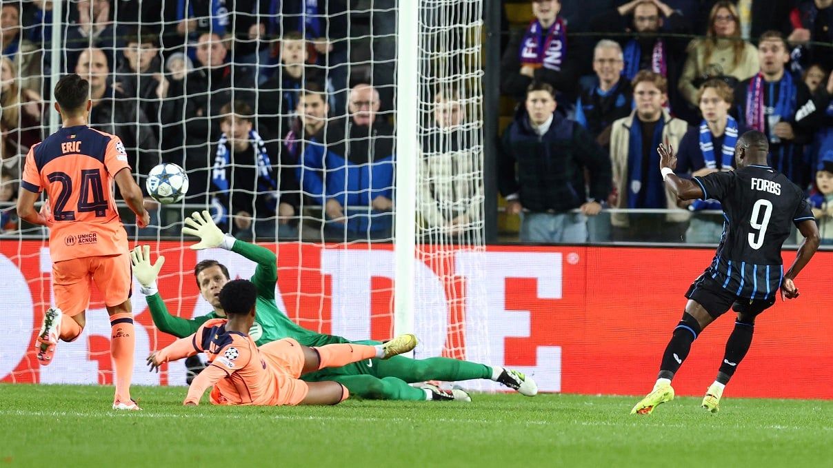 Брюгге – Барселона – 3:3 / BRUNO FAHY/BELGA/AFP via Getty Images