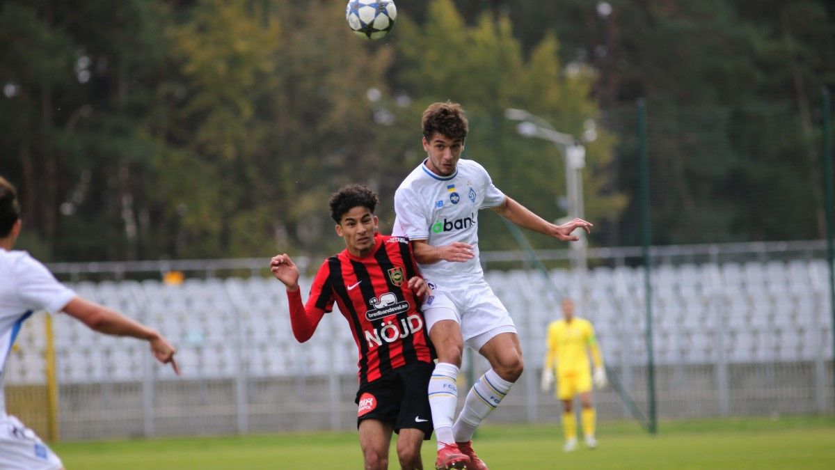 Броммайпокарна U-19 – Динамо U-19 – 1:2 – відео голів та огляд матчу юнацької Ліги УЄФА / фото: ФК Динамо