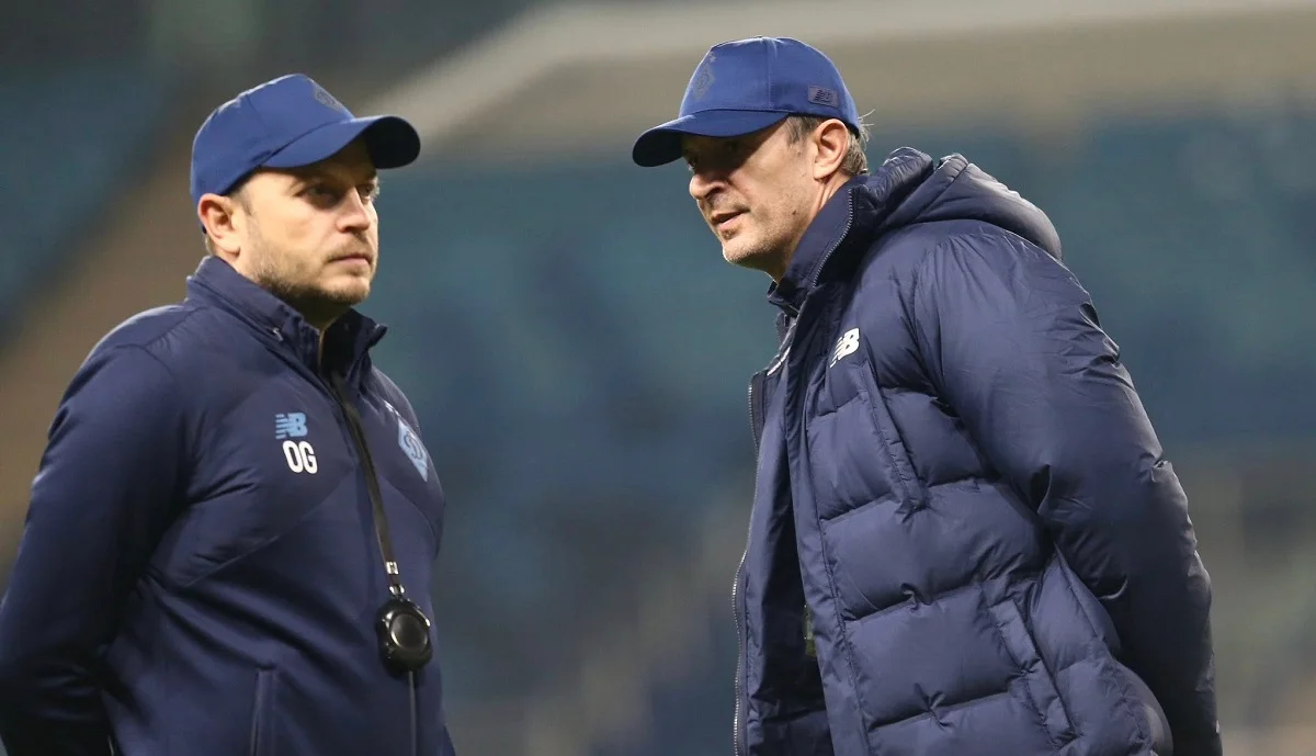 Шовковський і Гусєв в очікуванні Зріньскі / Фото ФК Динамо