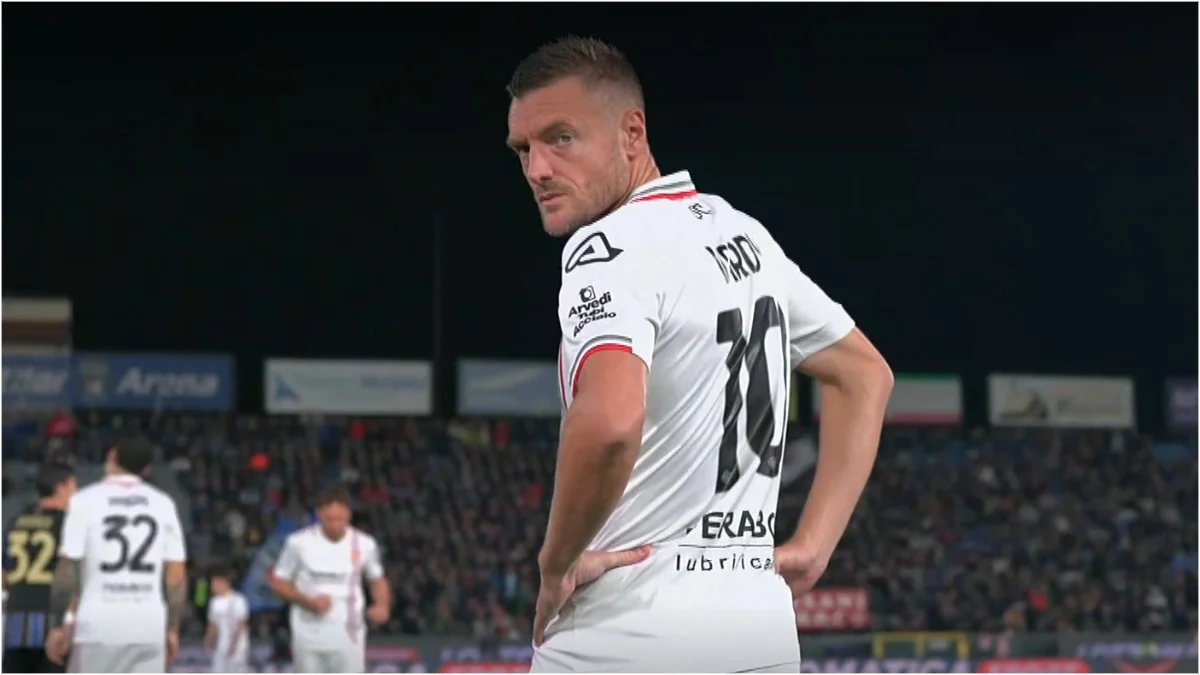 Варди покинул поле без забитого мяча / Скриншот