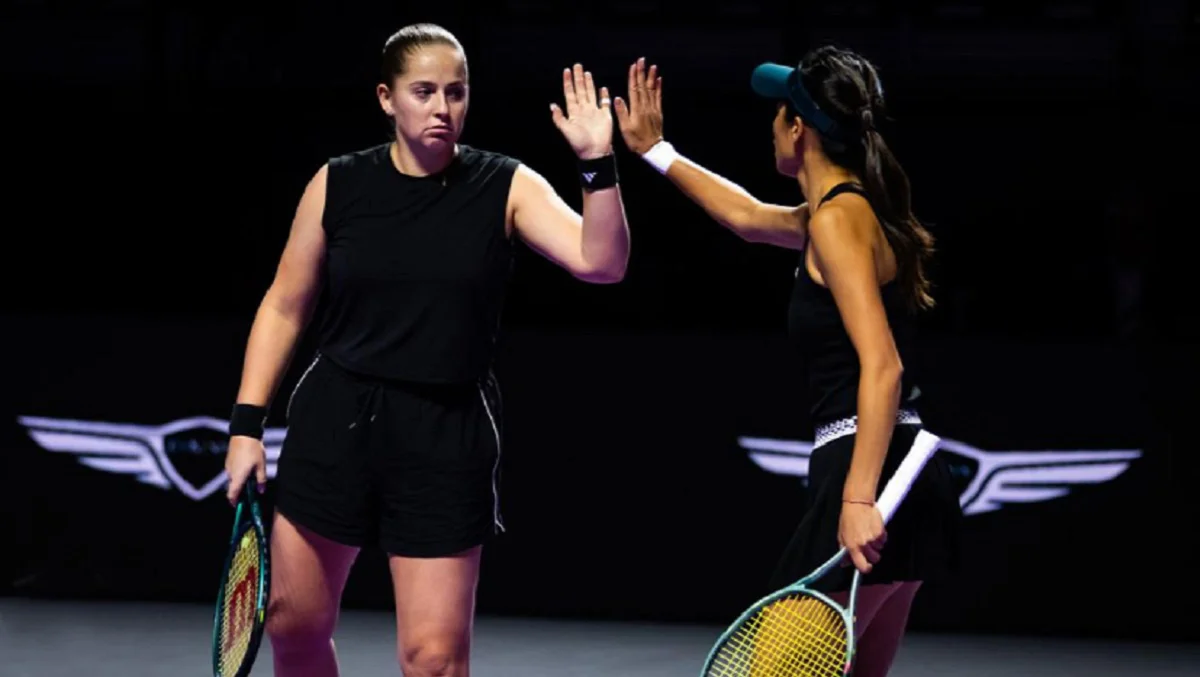 Олена Остапенко і Се Шувей / j48tennis.net