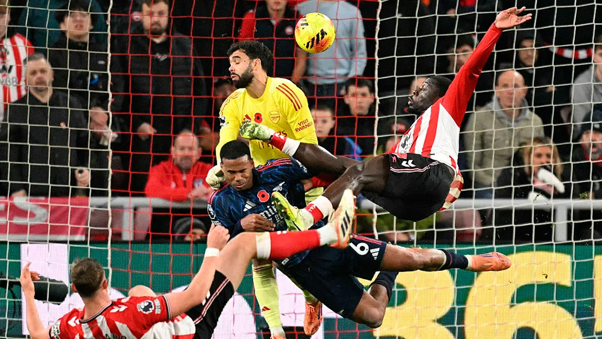 Сандерленд – Арсенал – 2:2 / OLI SCARFF/AFP via Getty Images