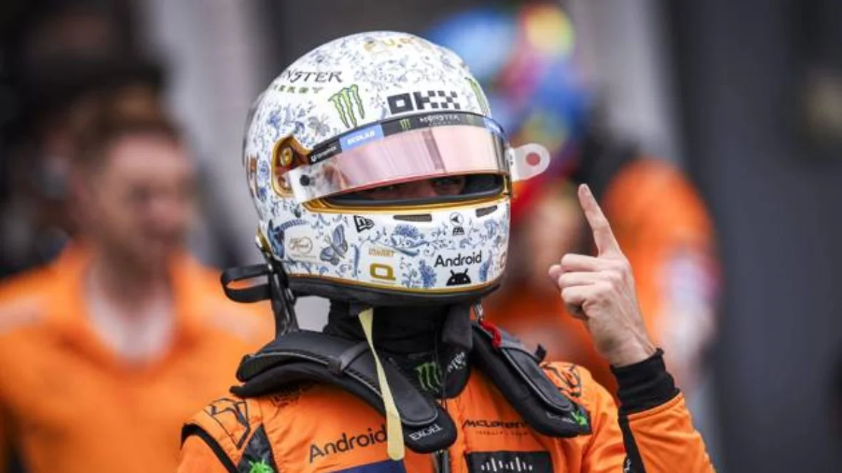 Фото к новости: Формула-1: сенсационный вылет Ферстаппена, провал Хэмилтона, Норрис взял поул в Бразилии