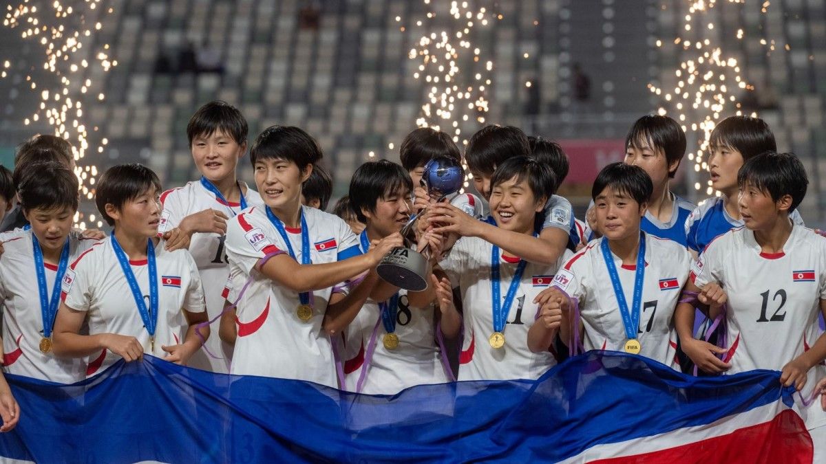 Жіноча збірна КНДР U-17 – чемпіон світу / фото: EPA-Yonhap