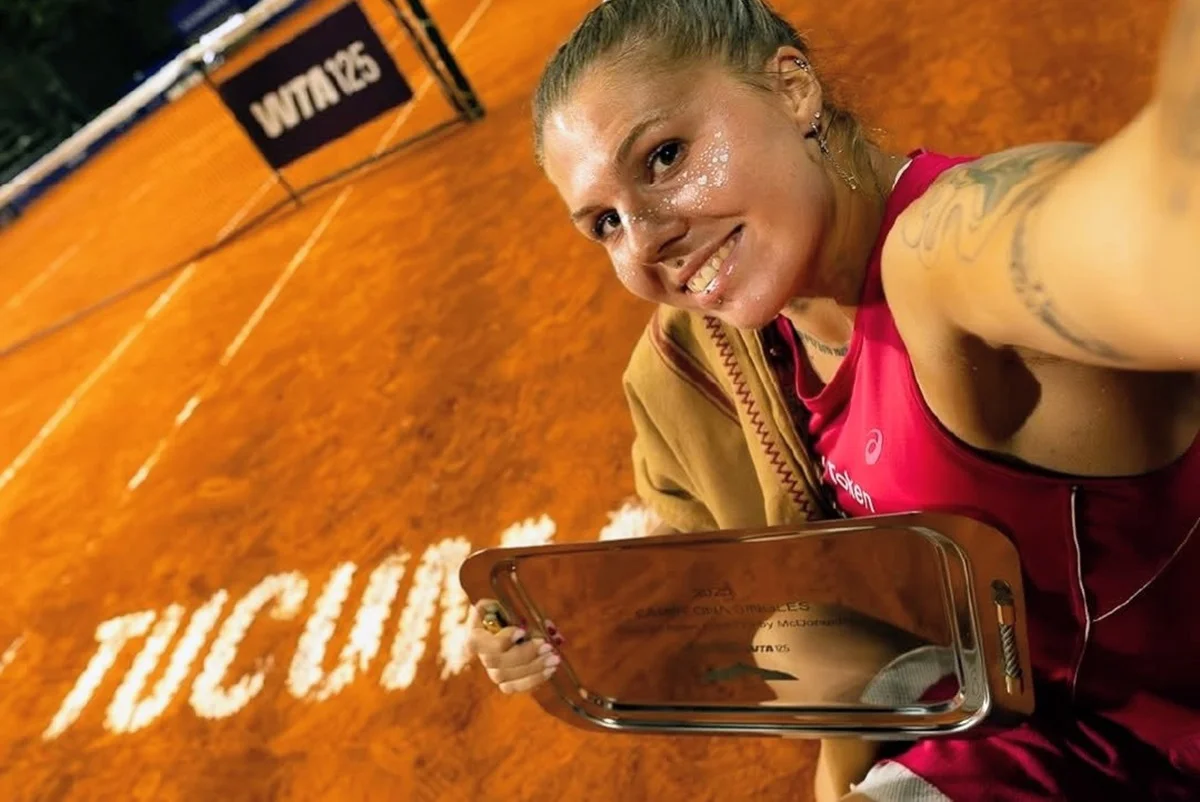 Олександра Олійникова / фото: instagram.com/tucumanopenwta