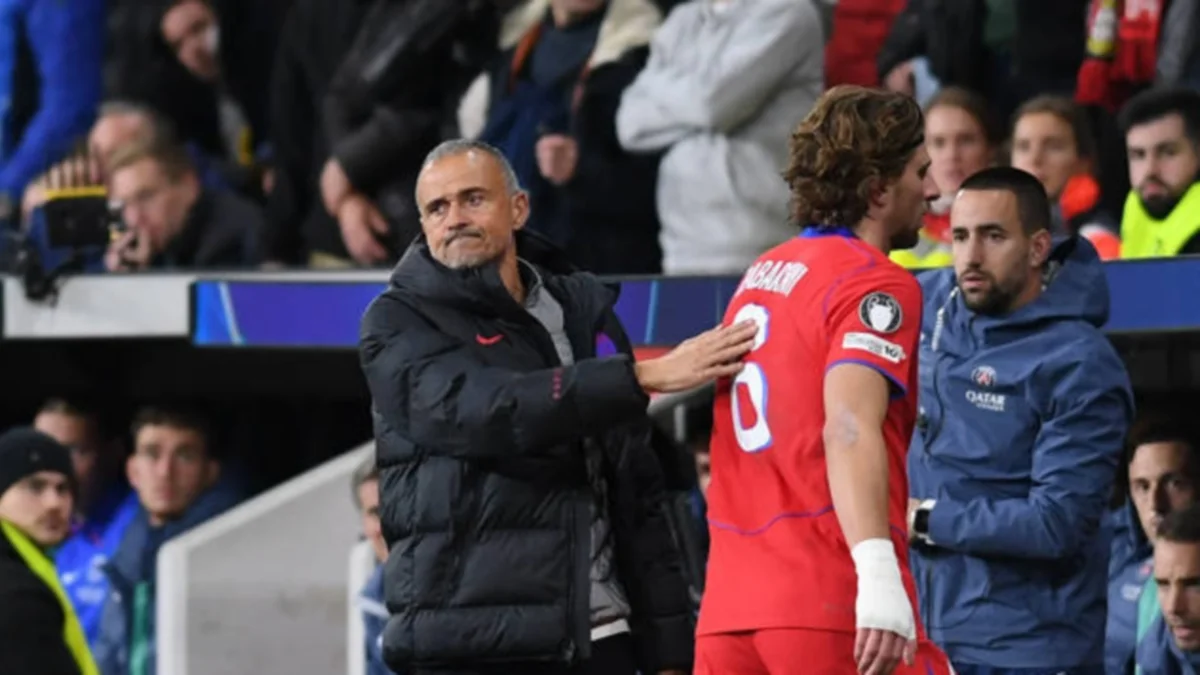 Луис Энрике и Илья Забарный / IMAGO