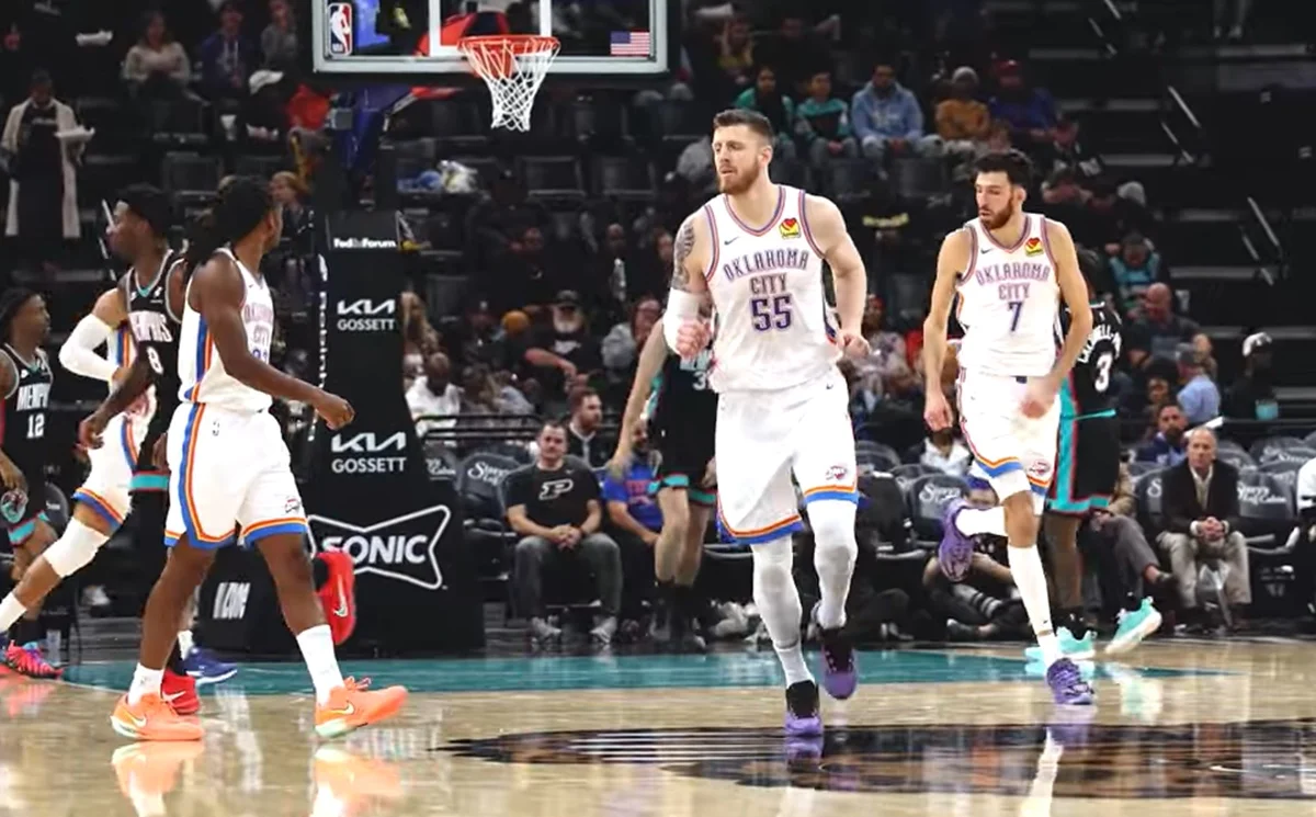 Оклахома – лучшая команда НБА / скриншот