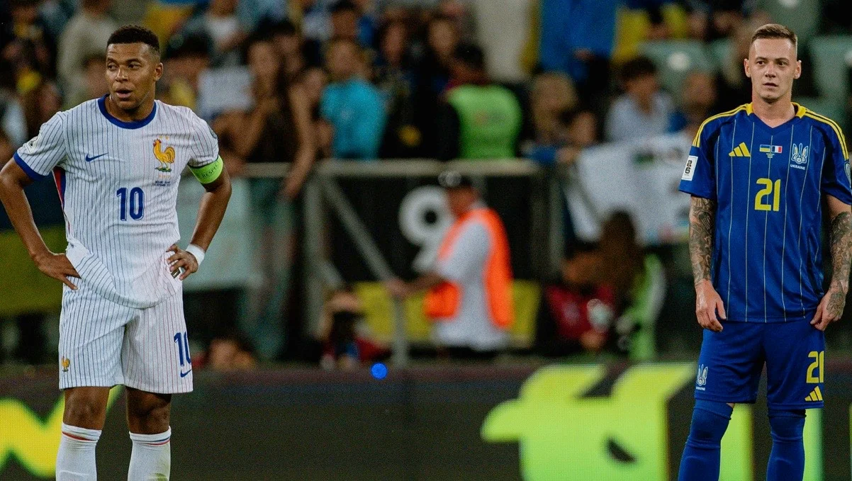 Украина – Франция / фото: УАФ