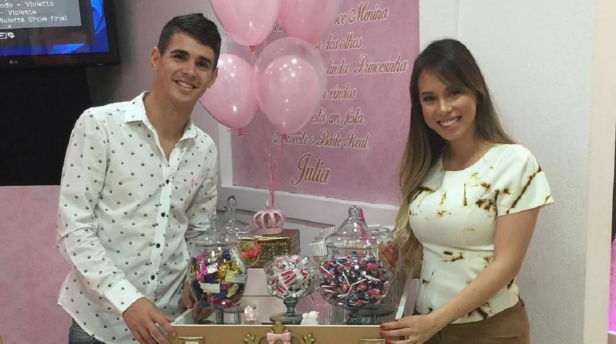 Оскар з дружиною / Фото з https://www.instagram.com/fc_emboaba11/