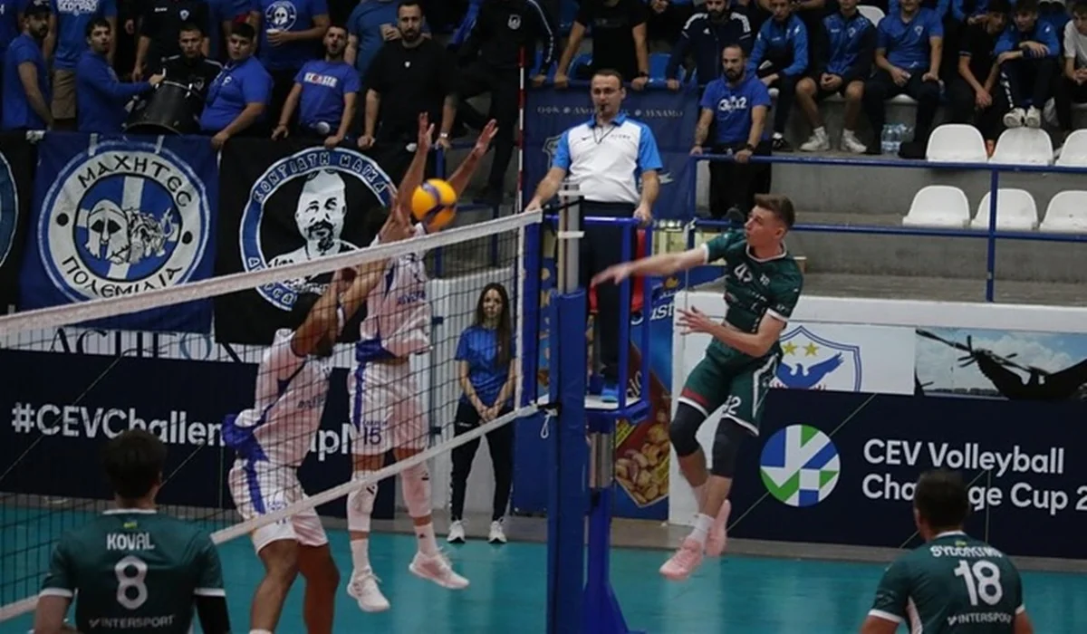 Эпицентр-Подоляны переиграли Анортосис / фото: ВК Эпицентр-Подоляне