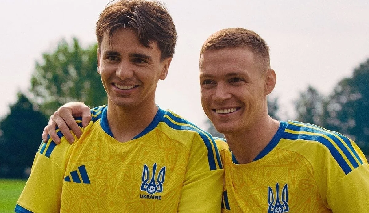 Гравці збірної України у новій формі / УАФ