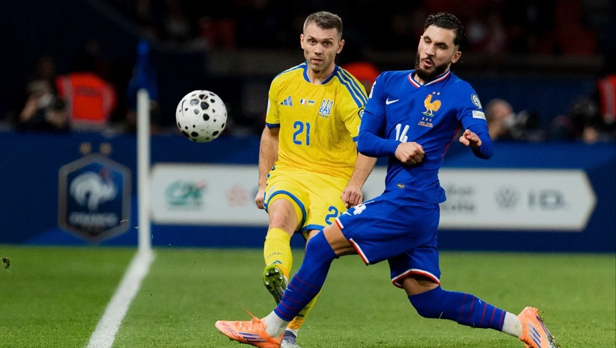 Франция – Украина / фото: УАФ
