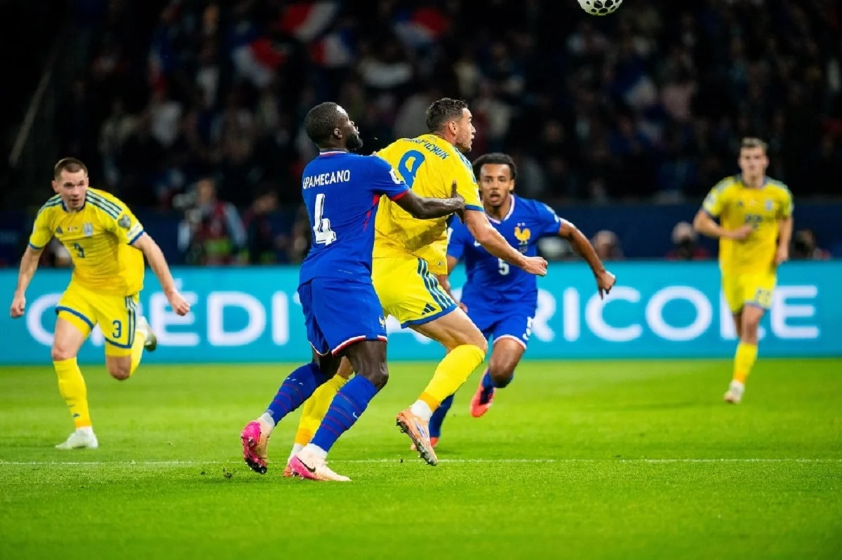 Франція – Україна / фото: УАФ