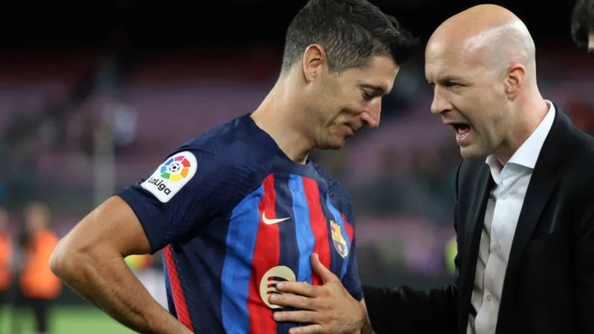 Жорді Кройф з Робертом Лєвандовскі / IMAGO