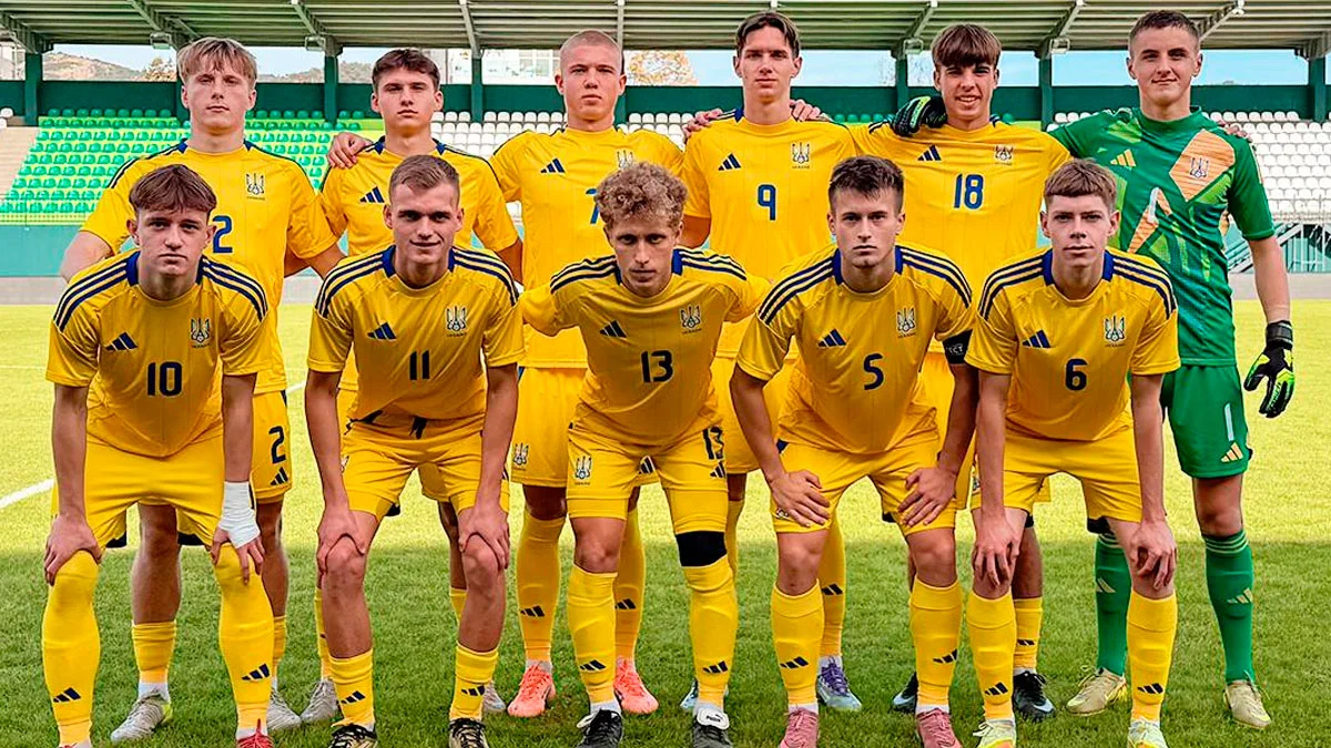 Украина U-19 – Черногория U-19 – 3:0 / фото: УАФ