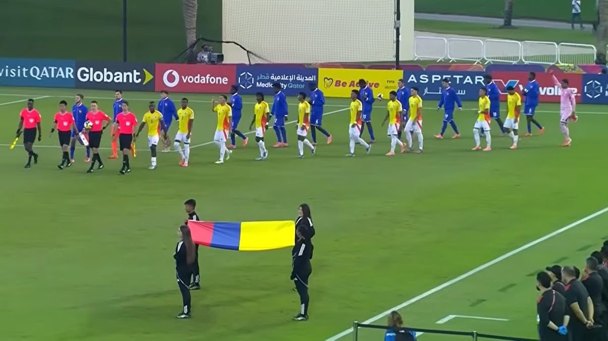 Франція U-17 – Колумбія U-17 / скріншот 