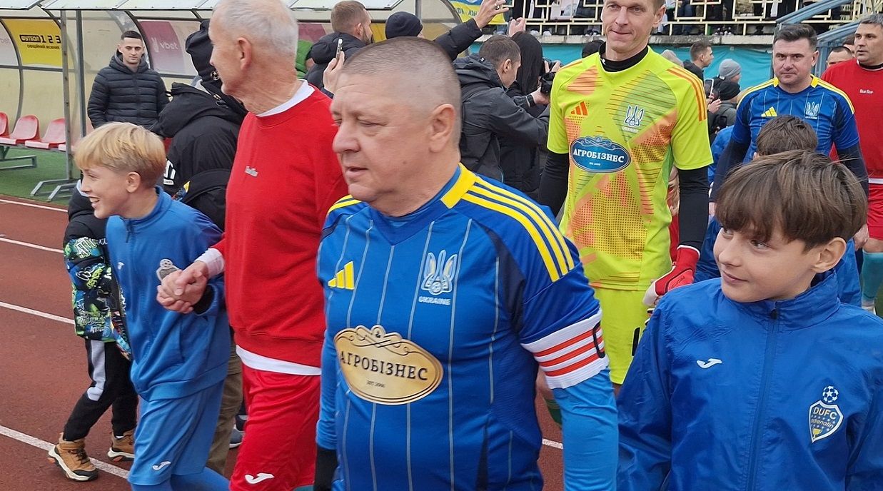 Полунін ще вчора грав у футбол / Фото прес-служби АВФУ