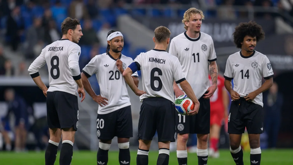 Карім Адейємі з партнерами по збірній Німеччини / фото: Christian Kaspar-Bartke/Getty Images 