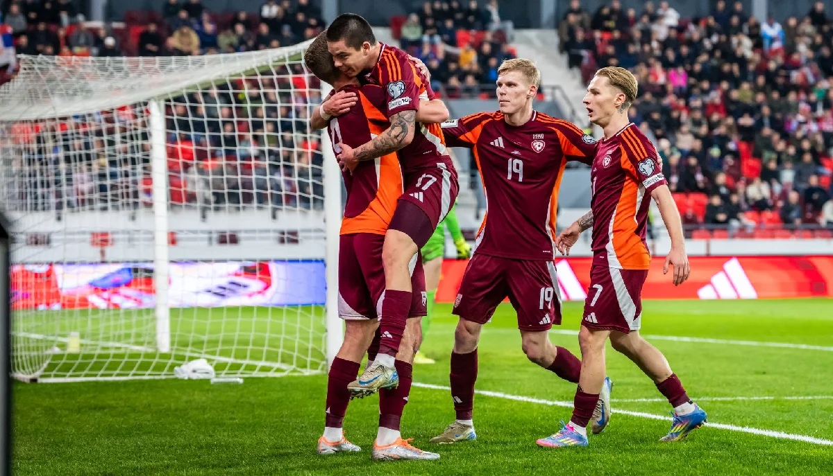 Сербия – Латвия – 2:1 / lff.lv