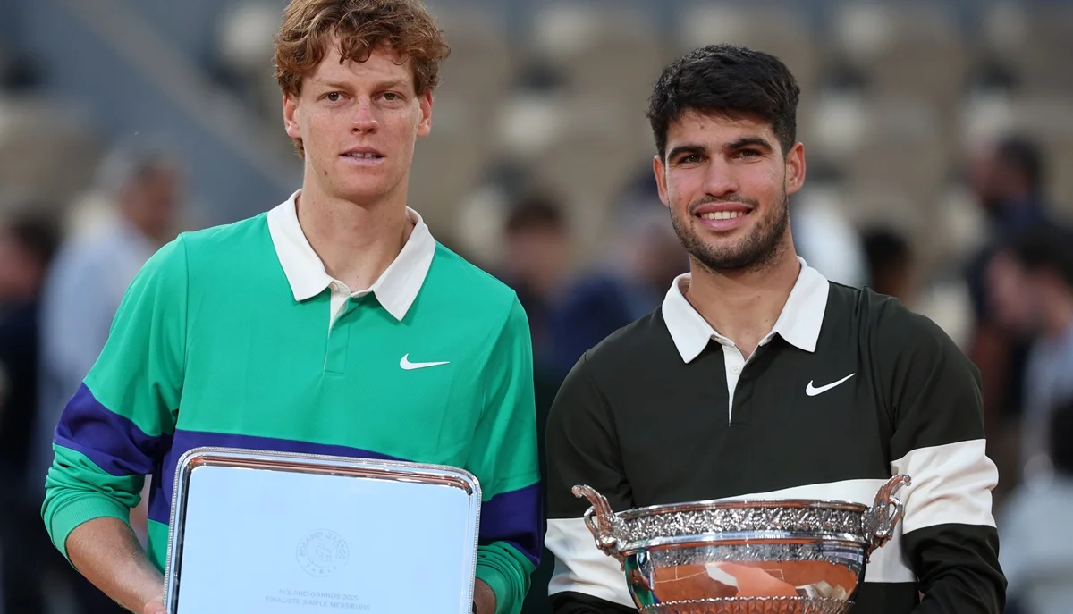 Янник Синнер и Карлос Алькарас / Getty Images