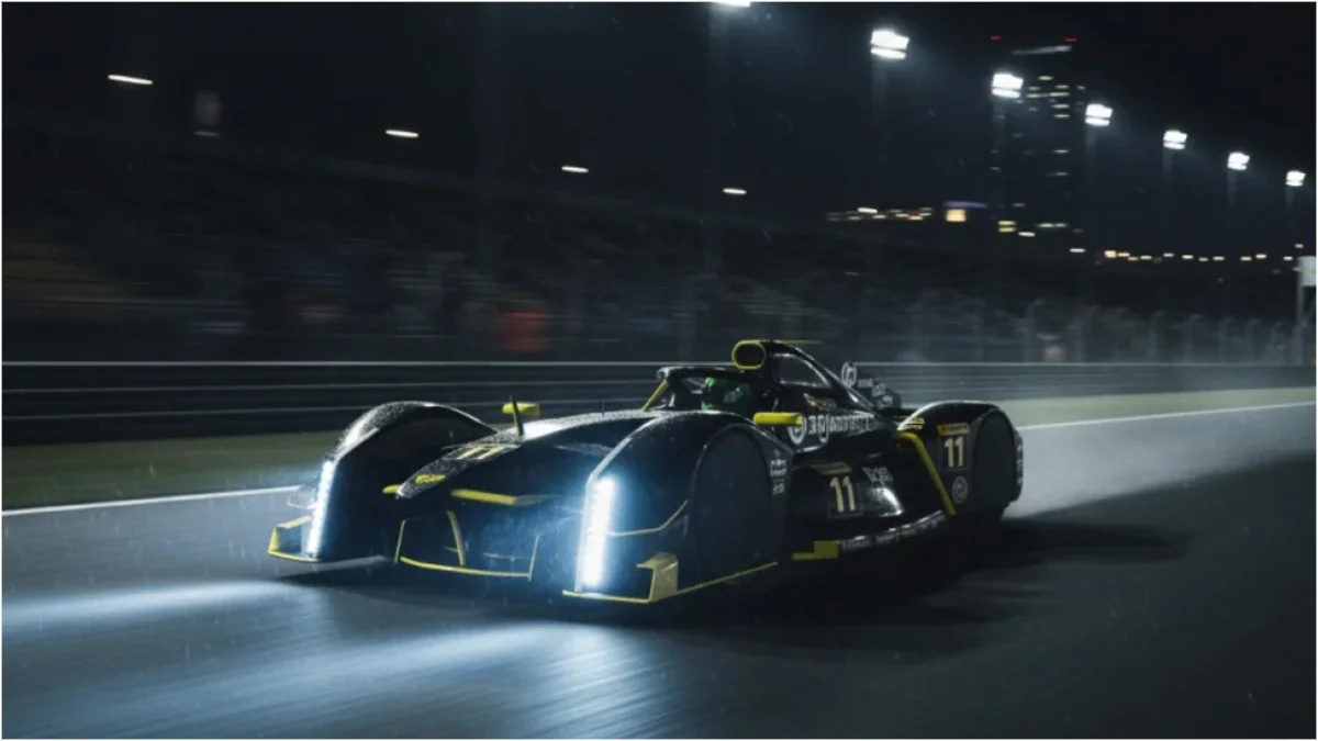 Прототип будущего электрического болида / Скриншот