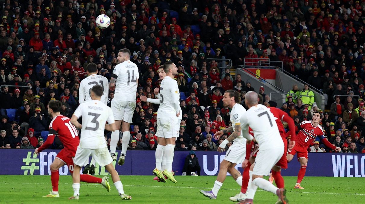 Уэльс – Северная Македония – 7:1 / Photo by Michael Steele/Getty Images