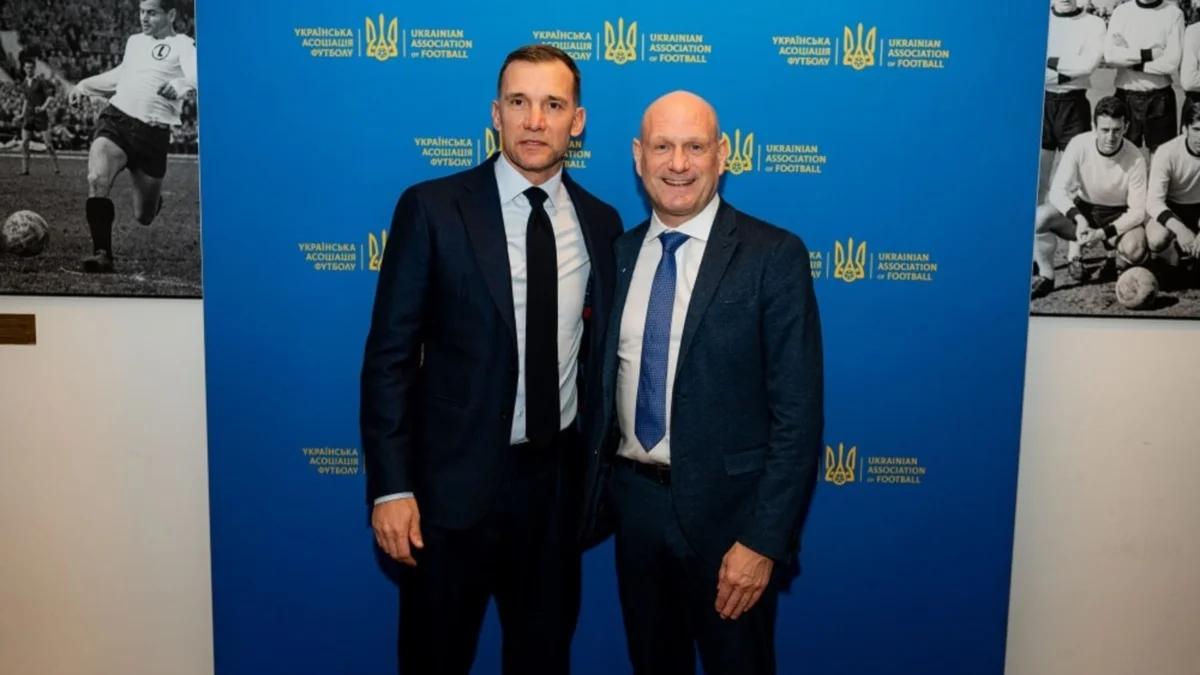 Андрій Шевченко і Торвальдюр Ерлігссон / фото: Дан Балашов