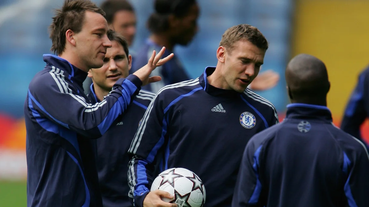 Джон Террі та Андрій Шевченко / Getty Images