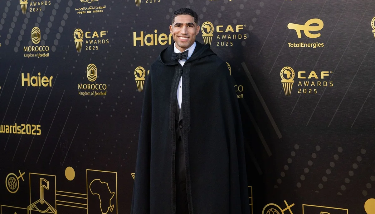 Ашраф Хакими / фото: Abu Adem Muhammed/Anadolu via Getty Images