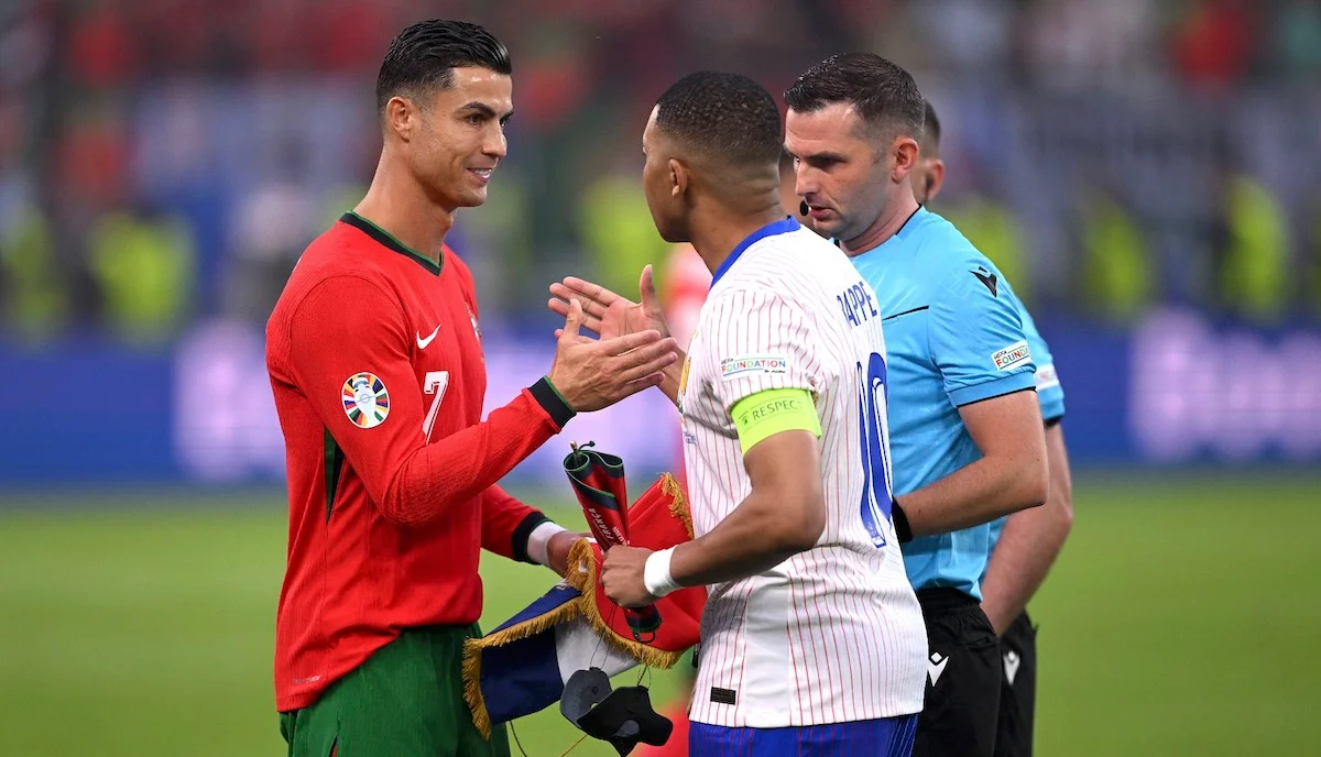 Кріштіану Роналду та Кіліан Мбаппе / фото: